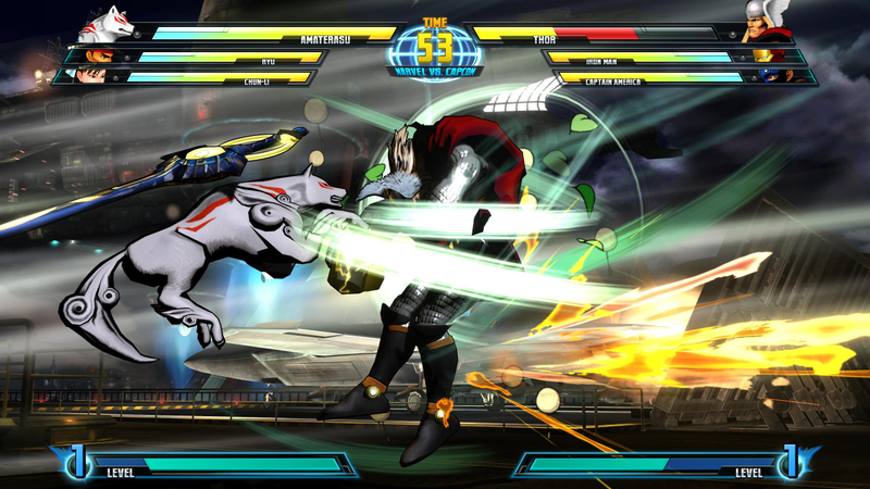 Illustration for article titled Marvel vs Capcom 3 vs Comic-Con Screenshots